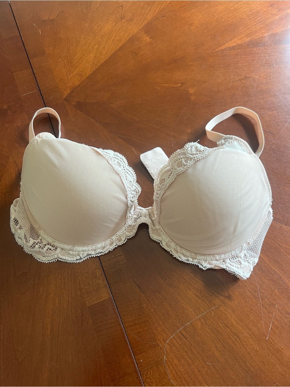 Natori Feathets Plunge T-shirt bra- cameo rose